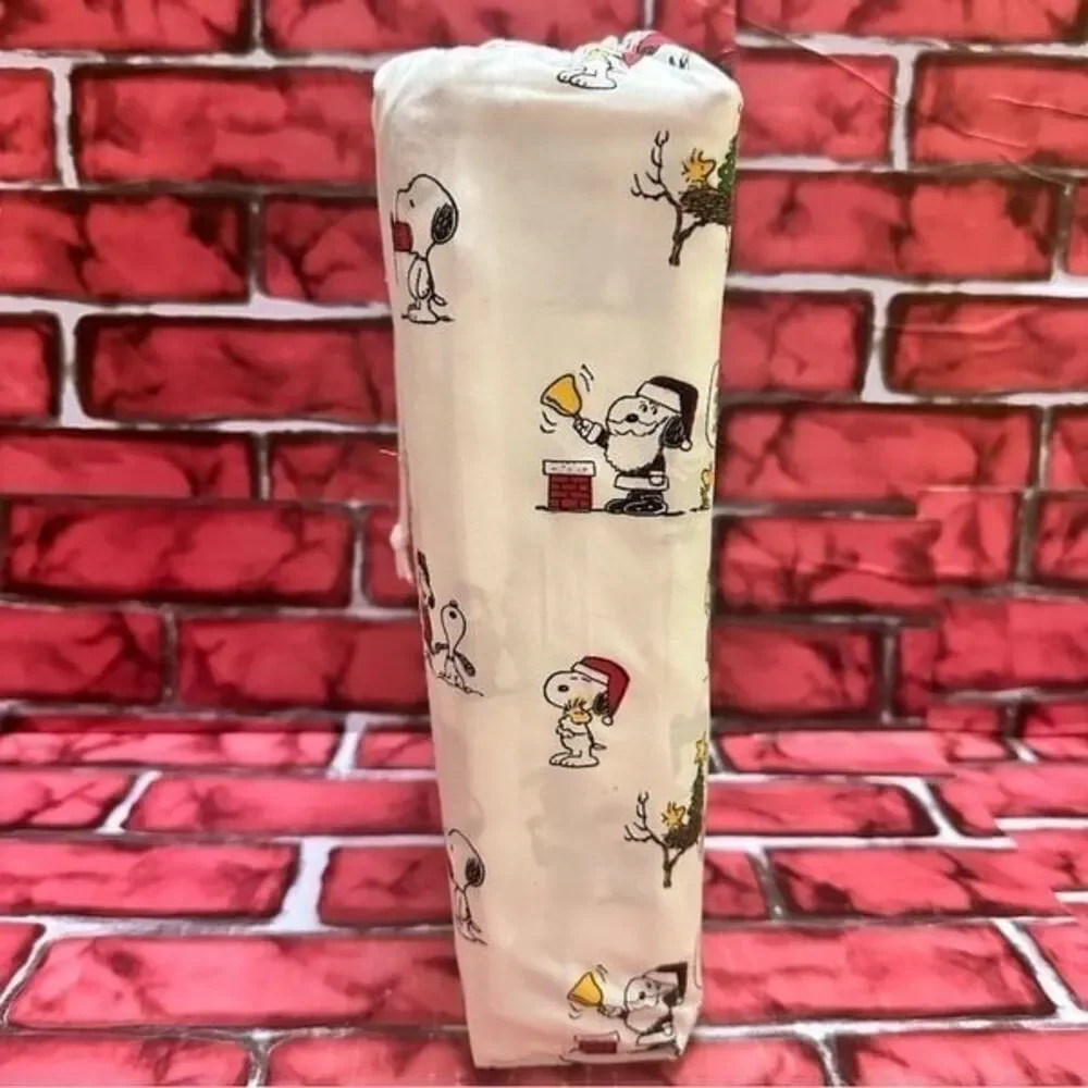 Peanuts Christmas Charlie Brown & Snoopy QUEEN Sheets